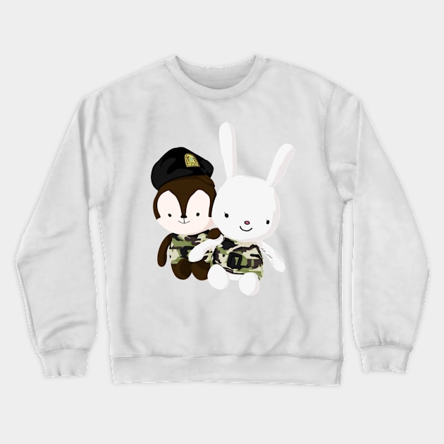 Descendants of the sun Crewneck Sweatshirt by AyushkaAgarwal